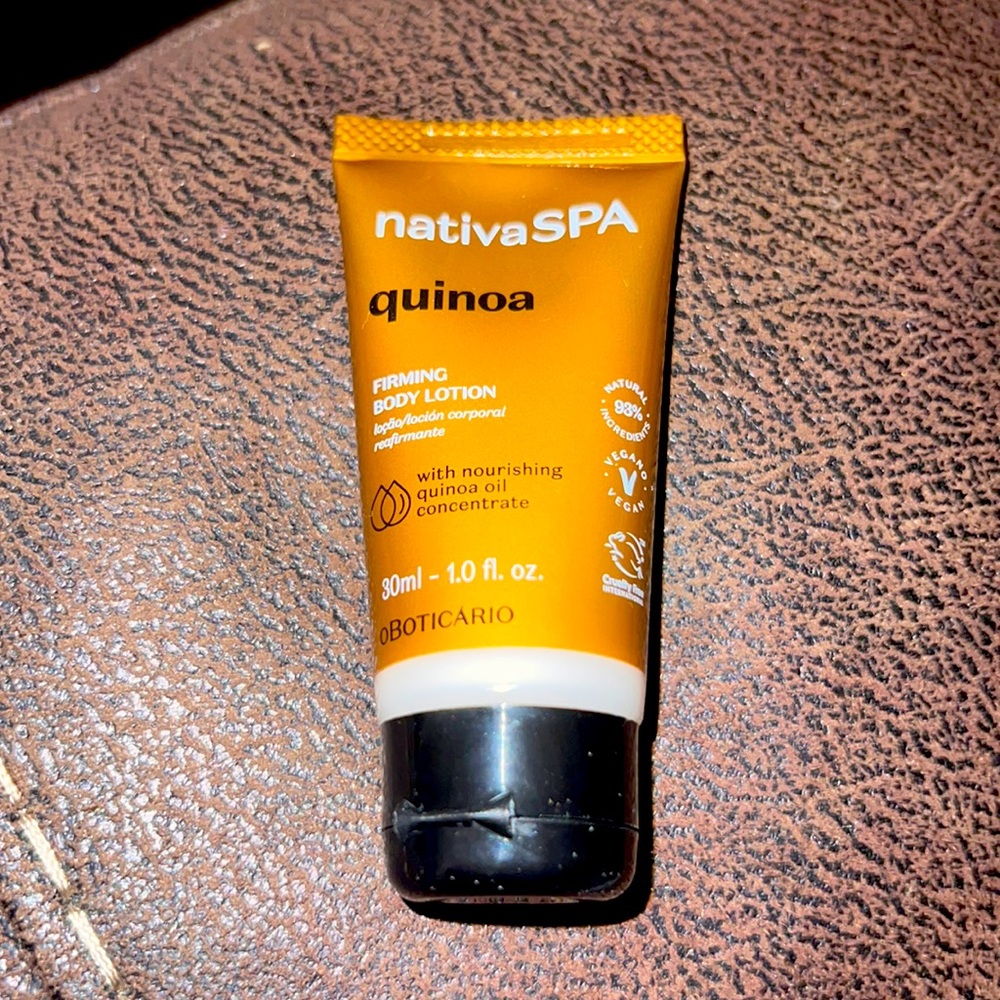 Nativa Spa quinoa firming body lotion